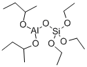 双(仲丁醇)正硅酸三乙基正硅酸酯铝盐, 68959-06-8, 结构式