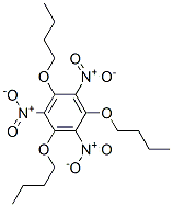 1,3,5-Tributoxy-2,4,6-trinitrobenzene 结构式