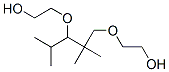 2,2'-[[2,2-dimethyl-1-(1-methylethyl)propane-1,3-diyl]bis(oxy)]bisethanol 结构式