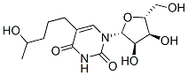 5-(4-Hydroxypentyl)uridine 结构式