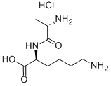 H-ALA-LYS-OH HCL Structure