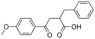 2-benzyl-3-(4-methoxybenzoyl)propionic acid 结构式
