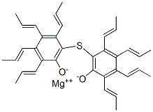 magnesium thiobis(tetrapropenylphenolate) 结构式