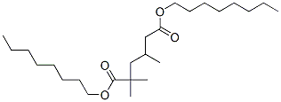 dioctyl 2,2,4-trimethyladipate 结构式