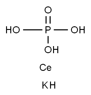 cerium tripotassium bis(phosphate) 结构式