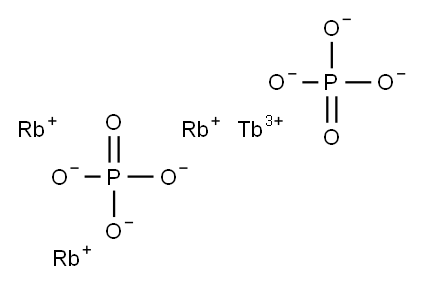 trirubidium terbium bis(phosphate) 结构式