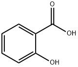 水杨酸, 69-72-7, 结构式