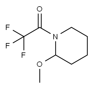 Piperidine, 2-methoxy-1-(trifluoroacetyl)- (9CI) 结构式
