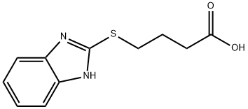 4-(1H-BENZOIMIDAZOL-2-YLSULFANYL)-BUTYRIC ACID|4-(1H-1,3-苯并二唑-2-基硫烷基)丁酸