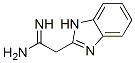 1H-Benzimidazole-2-ethanimidamide(9CI) 结构式