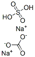 Sodium carbonate sulfate Structure