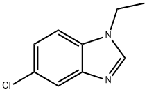 5-氯-1-乙基-1H-苯并咪唑 结构式