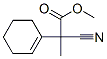 methyl 2-cyano-2-(cyclohex-1-enyl)propionate Structure