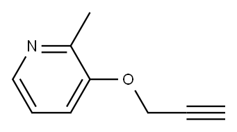 2-Methyl-3-(2-propynyloxy)pyridine Structure