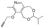 1,5-Dihydro-8-methyl-3-(1-methylethyl)-9-(2-propynyloxy)[1,3]dioxepino[5,6-c]pyridine|