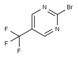 2-溴-5-三氟甲基嘧啶, 69034-09-9, 结构式