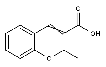 2-ETHOXYCINNAMIC ACID Structure