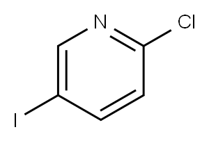 2-Chloro-5-iodopyridine Structure