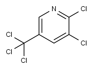 2,3-二氯-5-三氯甲基吡啶 结构式