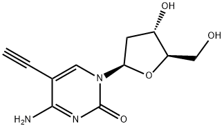 5-乙炔基-2'-脱氧胞苷 结构式