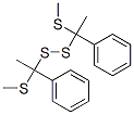 Methyl[(methylthio)phenylmethyl] persulfide 结构式