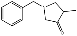 1-benzyl-4-methylpyrrolidin-3-one, 69079-25-0, 结构式