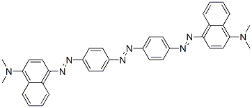 4,4'-[Azobis(p-phenyleneazo)]bis(N,N-dimethyl-1-naphthalenamine)|