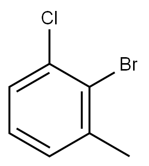 2-溴-3-氯甲苯 结构式
