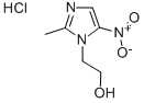 甲硝唑盐酸盐 结构式
