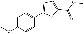 5-(4-METHOXYPHENYL)THIOPHENE-2-CARBOXYLICACIDMETHYLESTER,96% Structure