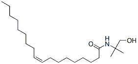 (Z)-N-(2-Hydroxy-1,1-dimethylethyl)-9-octadecenamide 结构式