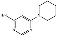 6-(哌啶-1-基)嘧啶-4-胺 结构式