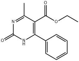 乙基 6-甲基-2-羰基-4-苯基-1,2-二氢-5-嘧啶羧酸酯, 69207-36-9, 结构式
