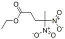 ethyl 4,4-dinitrovalerate 结构式