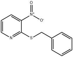 2-苄硫基-3-硝基吡啶, 69212-31-3, 结构式