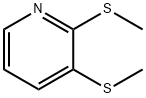 2,3-BIS(METHYLTHIO)PYRIDINE 结构式