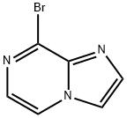8-溴咪唑并[1,2-A]吡嗪 结构式