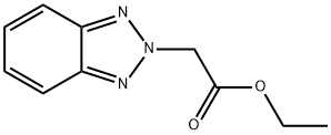 2H-Benzotriazole-2-acetic acid ethyl ester 结构式