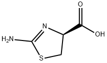 4-Thiazolecarboxylicacid,2-amino-4,5-dihydro-,(4S)-(9CI) 结构式