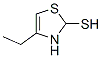 4-Ethyl-4-thiazoline-2-thiol 结构式