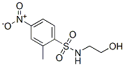 N-(2-Hydroxyethyl)-2-methyl-4-nitrobenzenesulfonamide 结构式