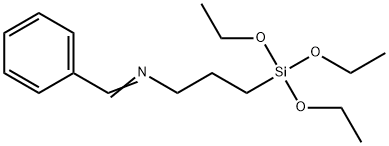 N-benzylidene-3-(triethoxysilyl)propylamine 结构式