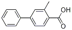 3-METHYLBIPHENYL-4-CARBOXYLIC ACID Structure