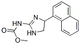[[4,5-Dihydro-4-(1-naphthalenyl)-1H-imidazol]-2-yl]carbamic acid methyl ester 结构式