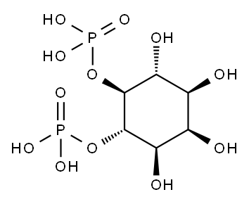 D-MYO-INOSITOL 4,5-BIS-PHOSPHATE AMMONIUM SALT 结构式