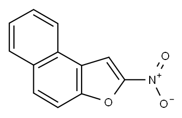 2-nitronaphtho(2,1-b)furan 结构式