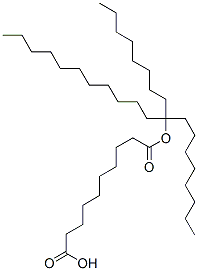 二辛基十二醇癸二酸酯, 69275-01-0, 结构式