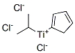 Isopropylcyclopentadienyltitaniumtrichloride 结构式
