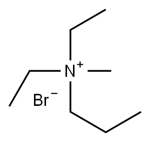 diethylmethylpropylammonium bromide Structure