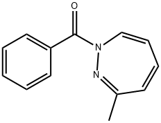 3-Methyl-1-benzoyl-(1H)-1,2-diazepine 结构式